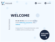 Tablet Screenshot of incsub.com